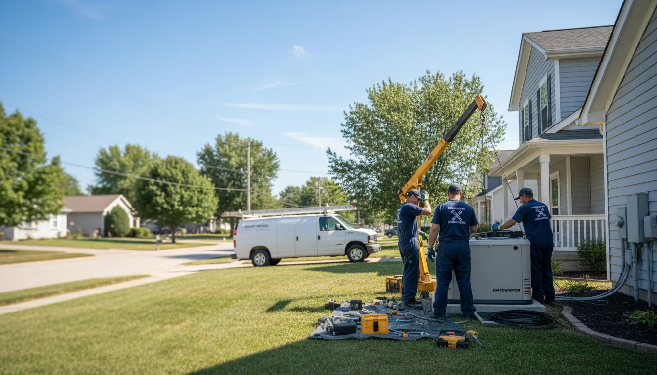 Generator Installation in El Paso, AR near me